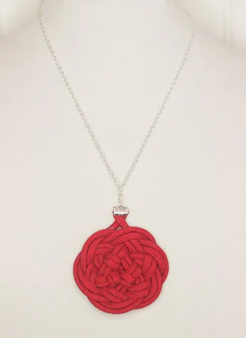 Knotted necklaces