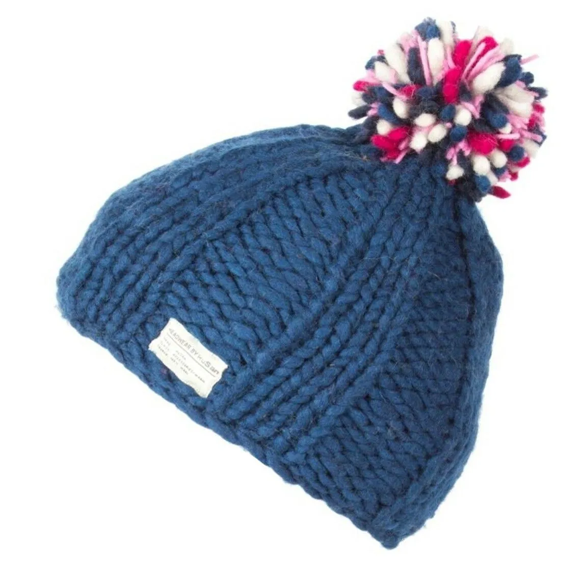 Kusan 100% Wool Bobble Beanie Hat PK1524/1824
