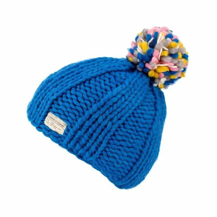Kusan 100% Wool Bobble Beanie Hat PK1524/1824
