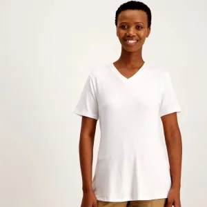 Ladies Basic Tee - White