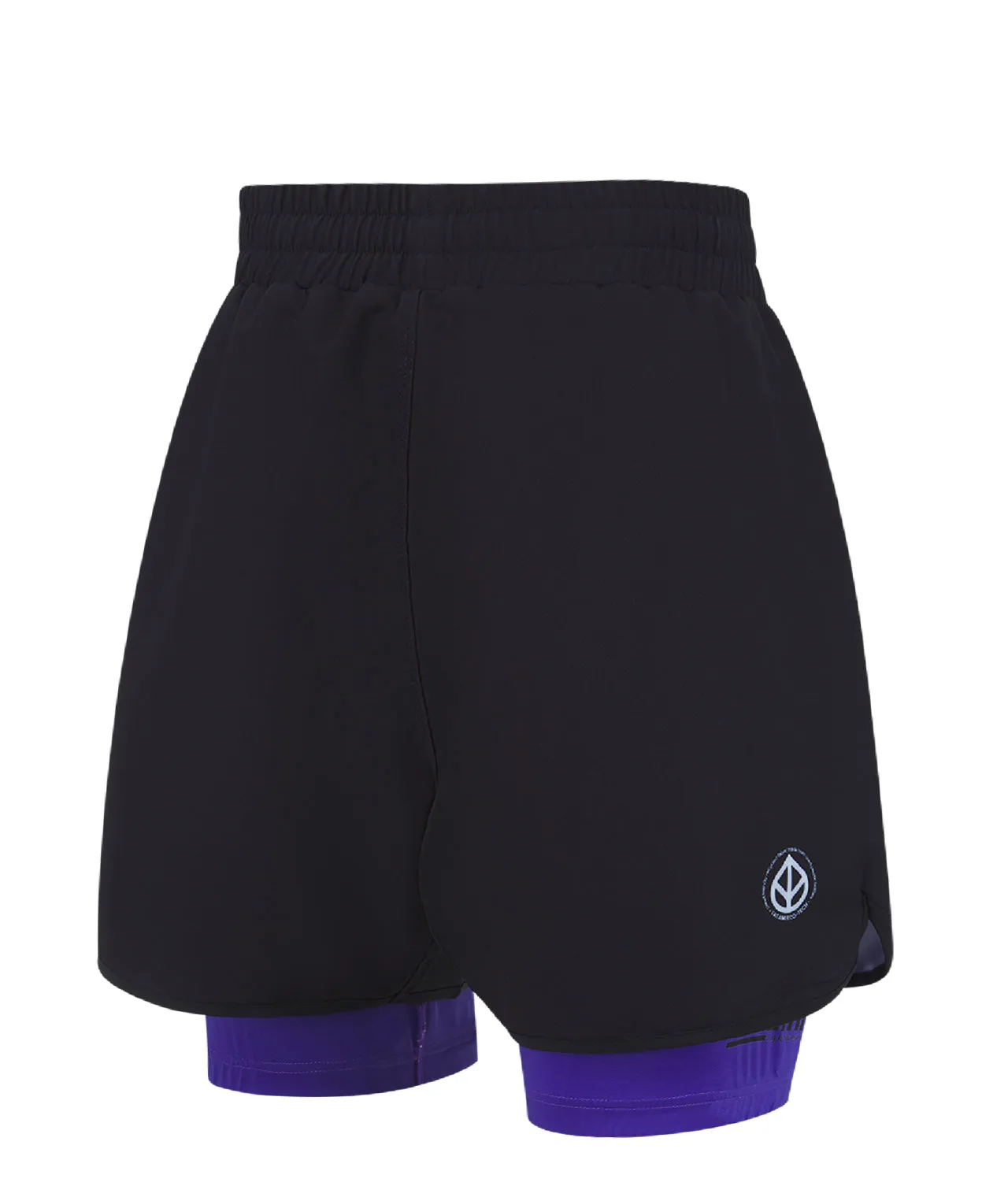 Ladies IBJJF Ranked Hybrid Shorts - Purple
