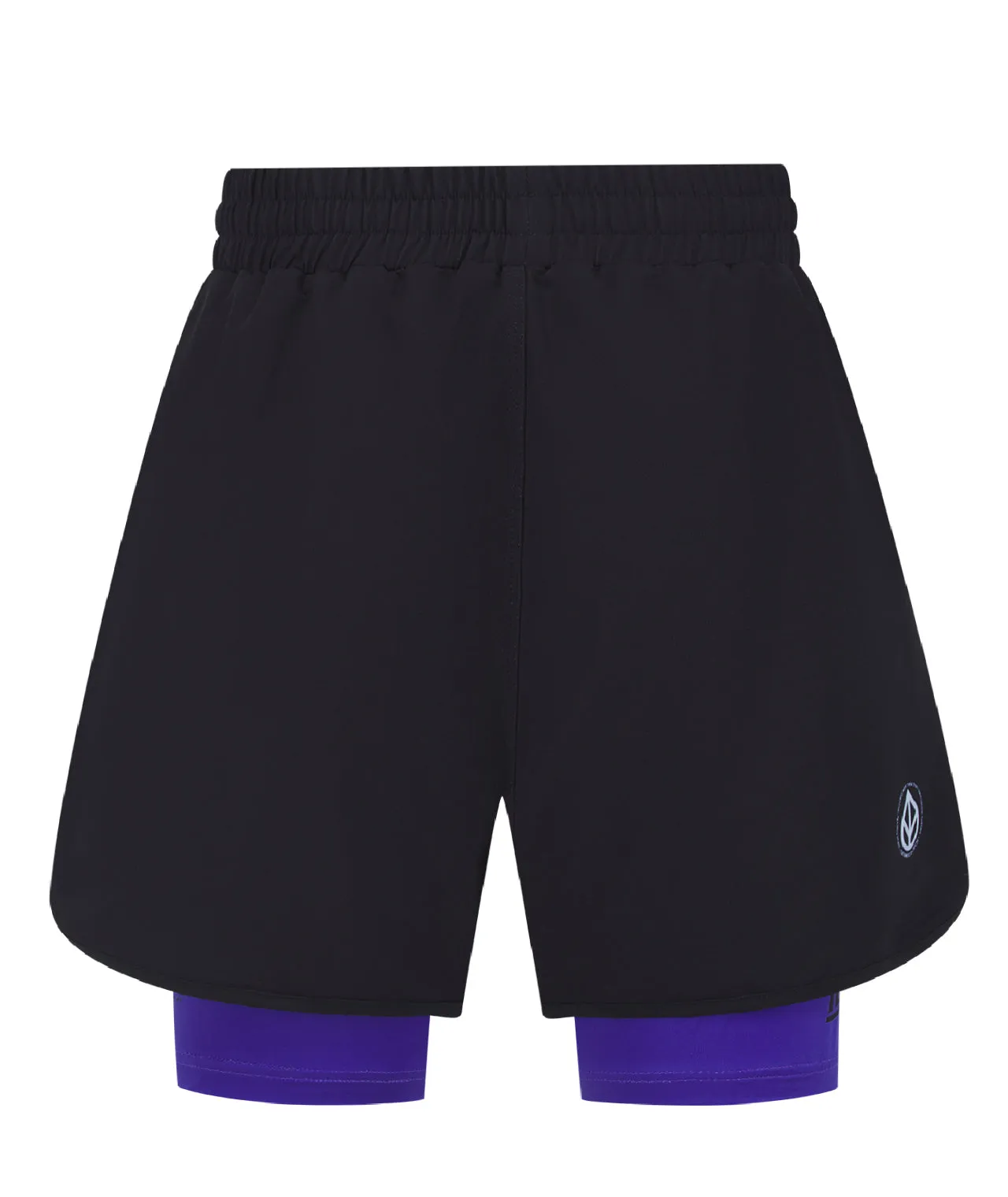 Ladies IBJJF Ranked Hybrid Shorts - Purple