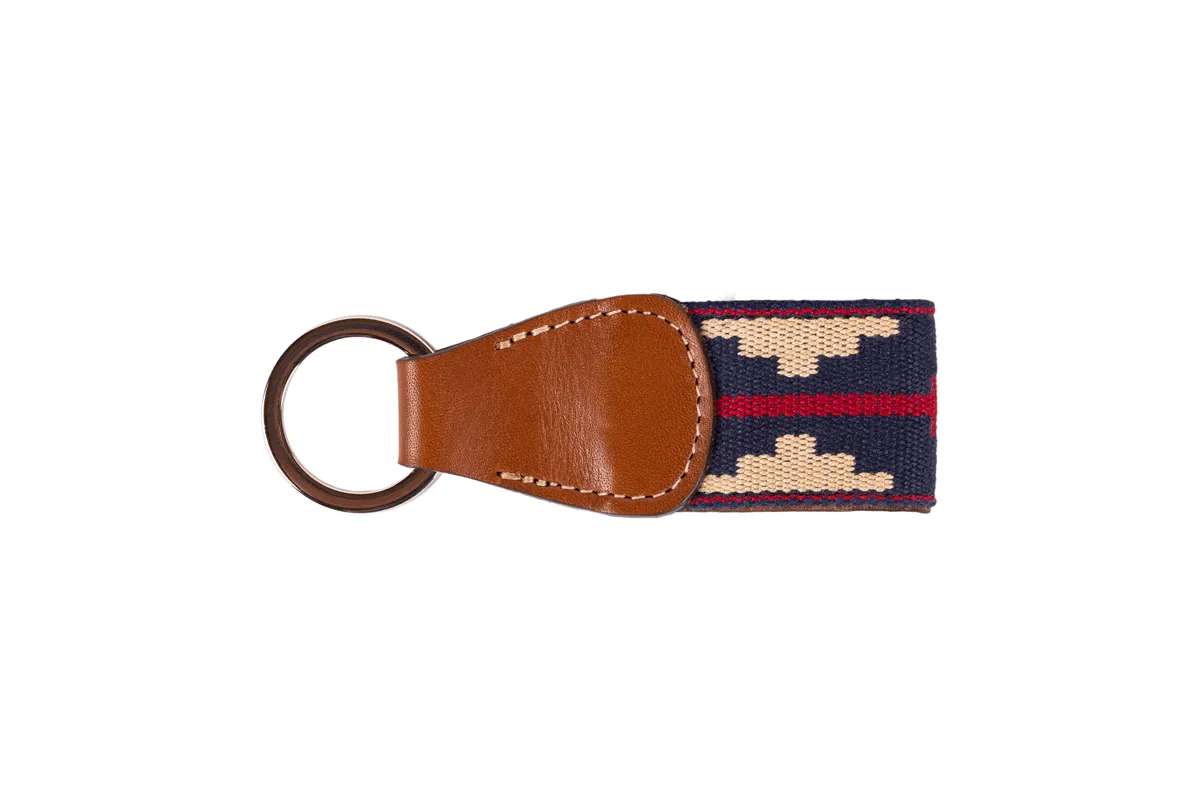 Lago Carrera Woven Keychain