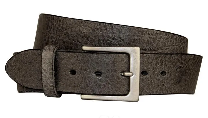 Lato Curved Handmade Leather Belt