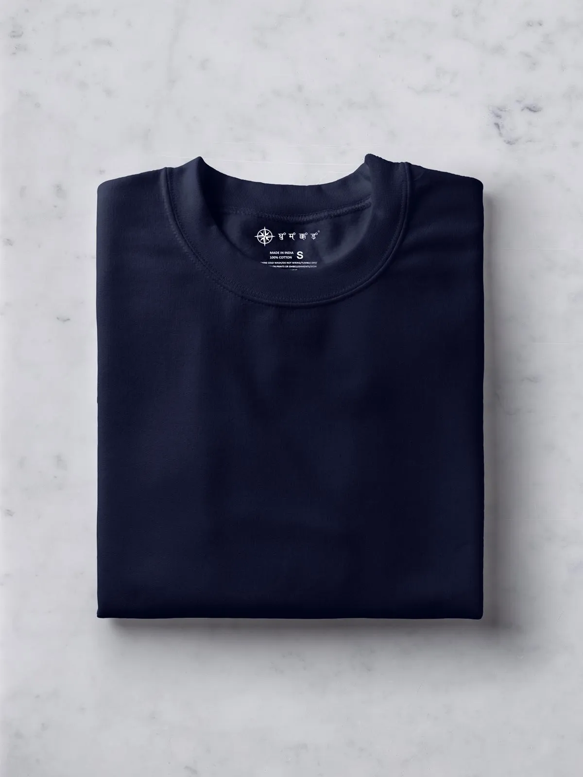 Lavender, Beige & Midnight Blue T shirt Combo | Pack of 3