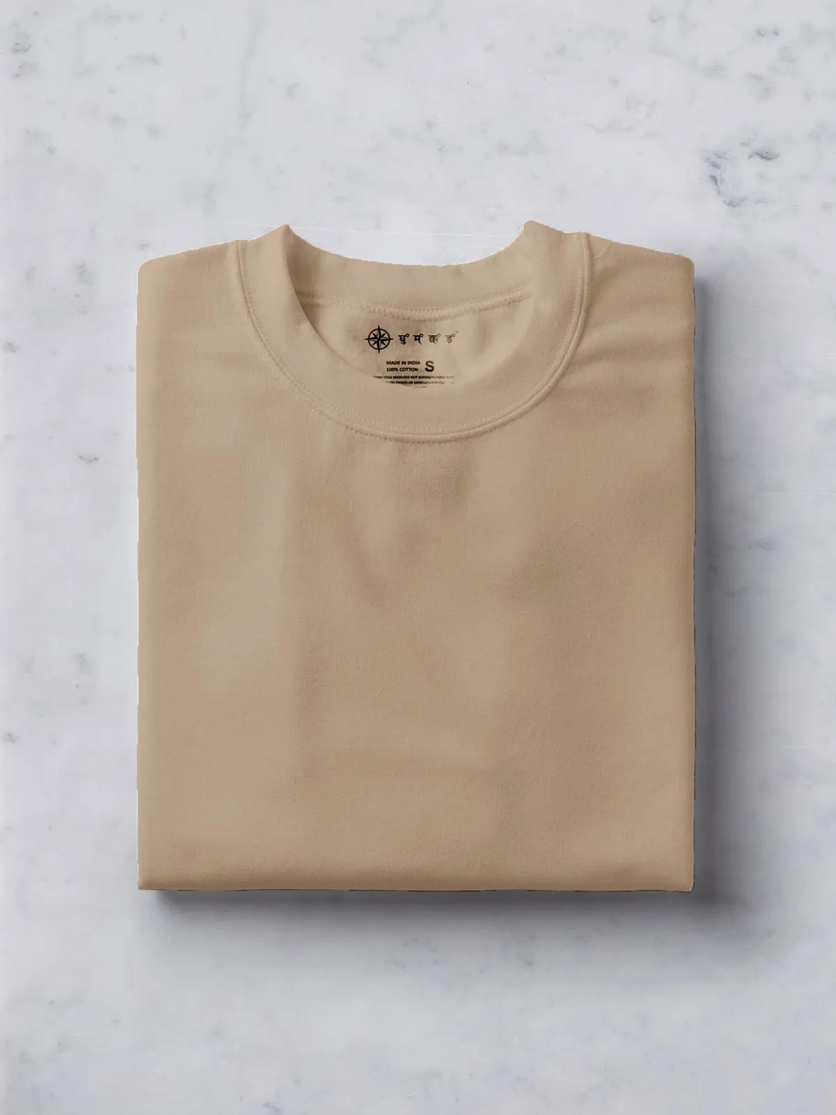 Lavender, Beige & Midnight Blue T shirt Combo | Pack of 3