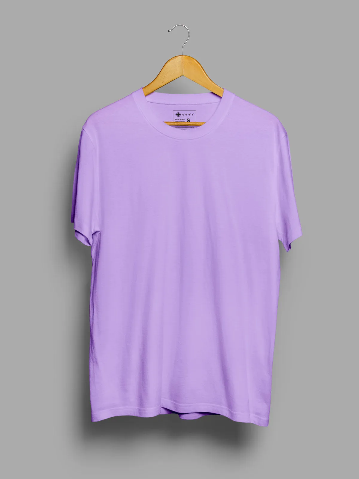 Lavender, Beige & Midnight Blue T shirt Combo | Pack of 3