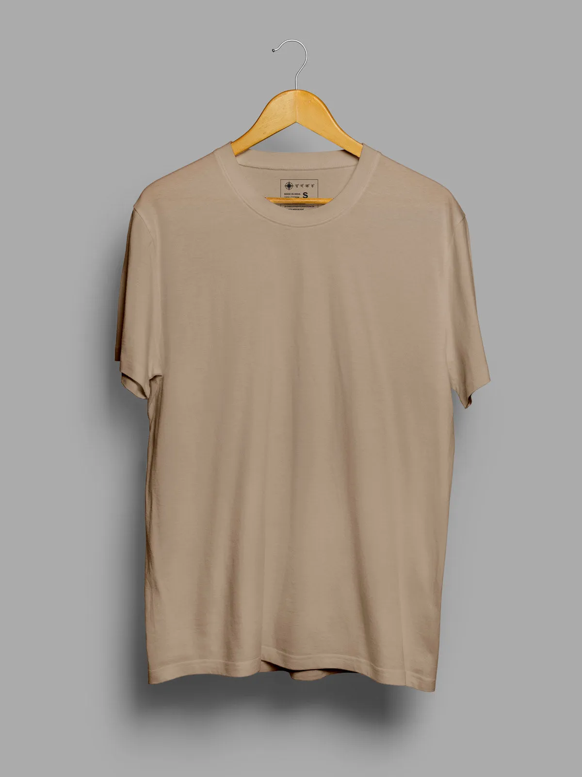 Lavender, Beige & Midnight Blue T shirt Combo | Pack of 3