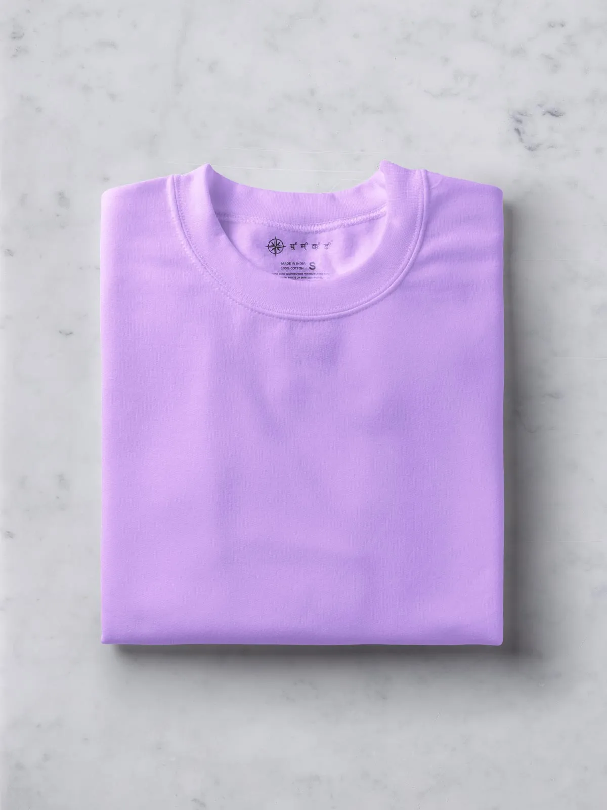 Lavender, Beige & Midnight Blue T shirt Combo | Pack of 3