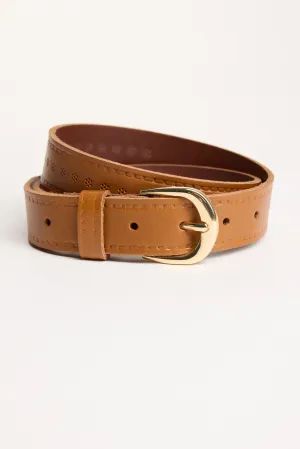 Leah Pattern Detail Belt