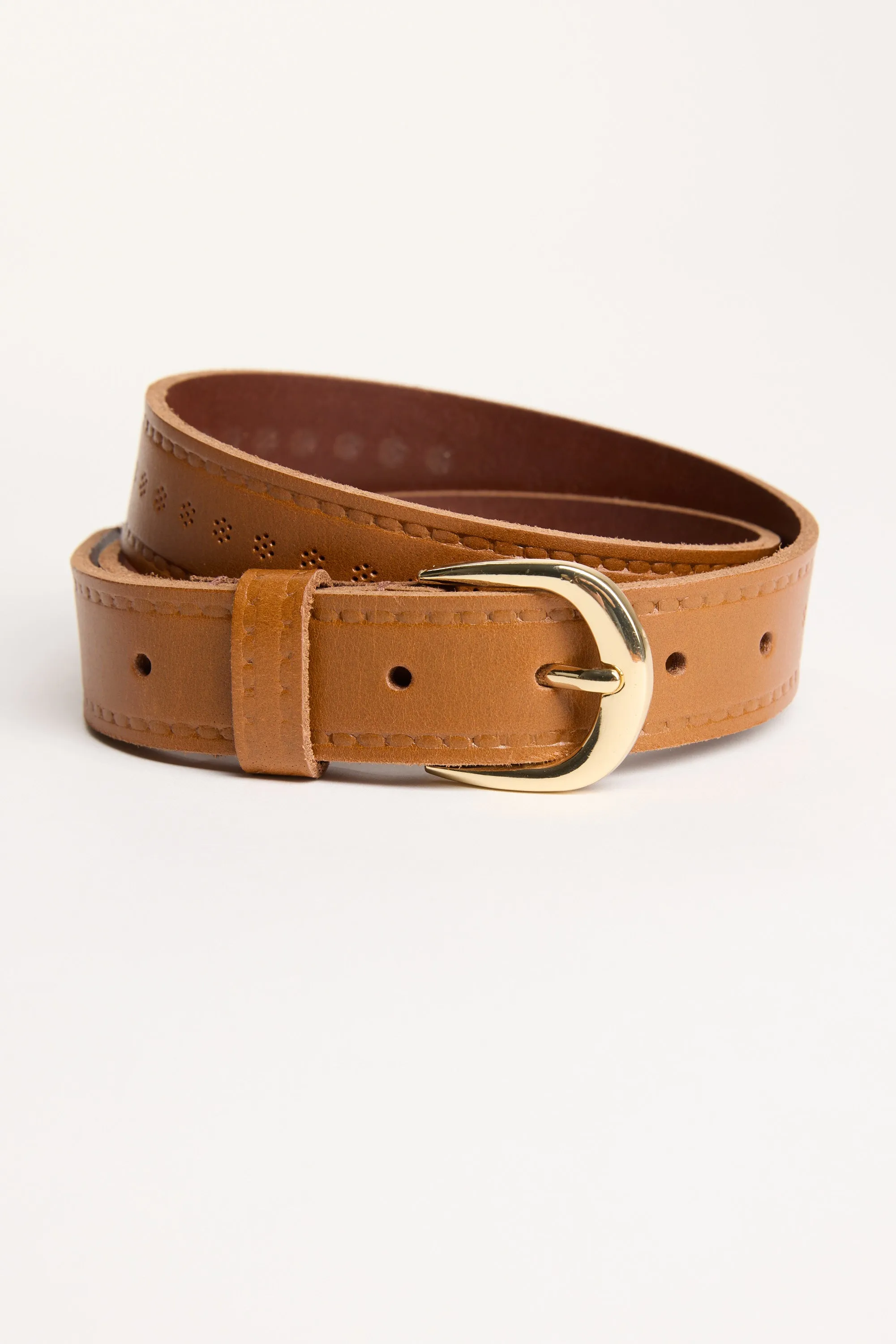 Leah Pattern Detail Belt