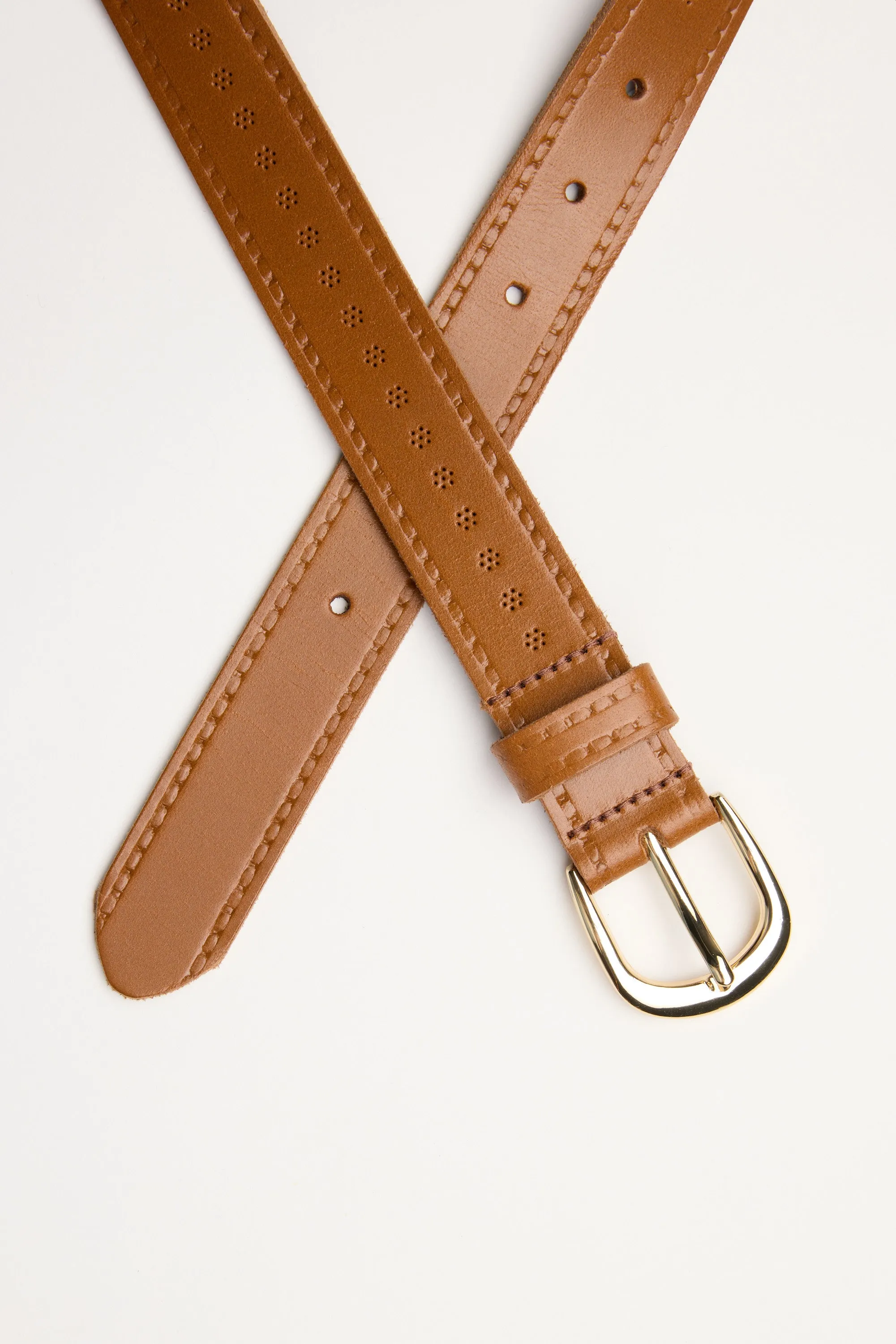 Leah Pattern Detail Belt