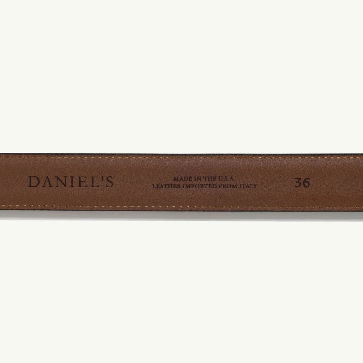 Leather Dress Belt