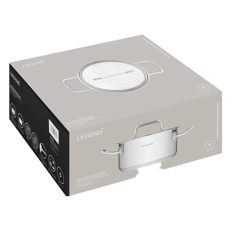 Legend Prof Chef Stainless Steel 18cm/ 2lt Casserole