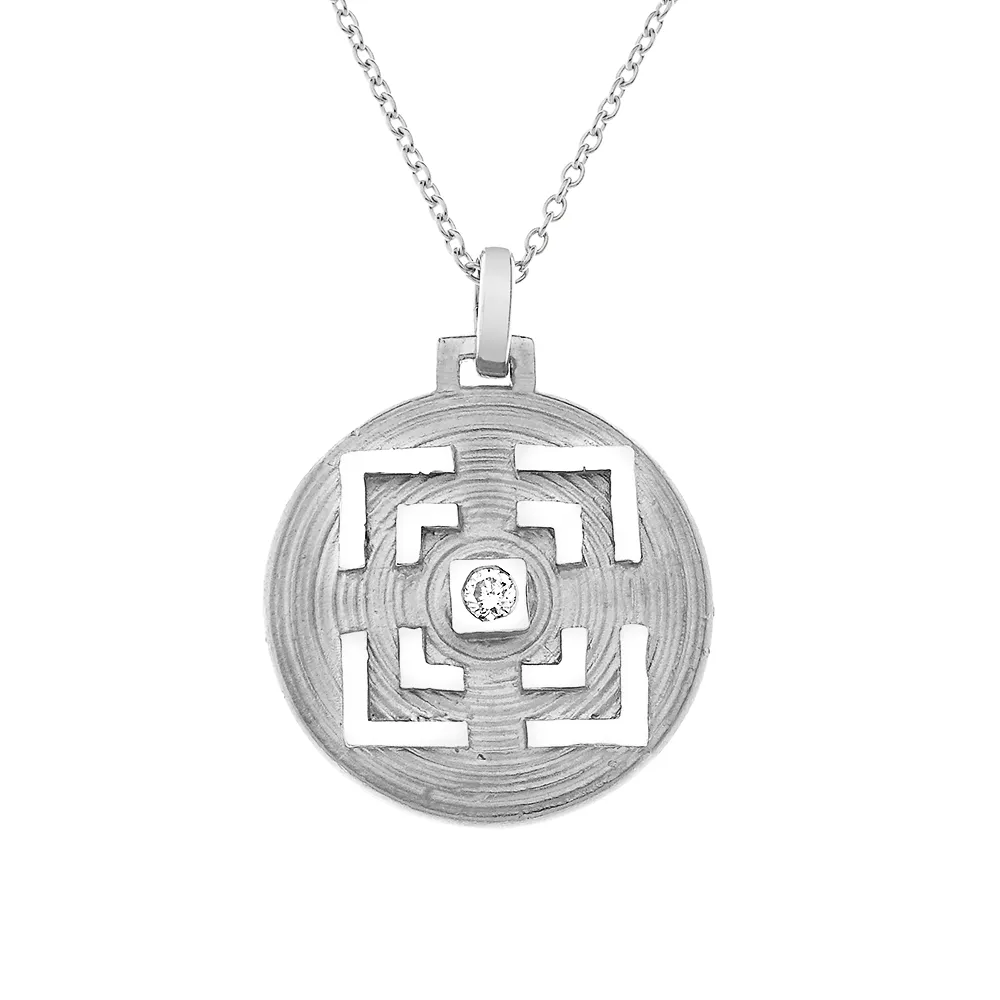 Let Go Of Your Pain Silver Medallion