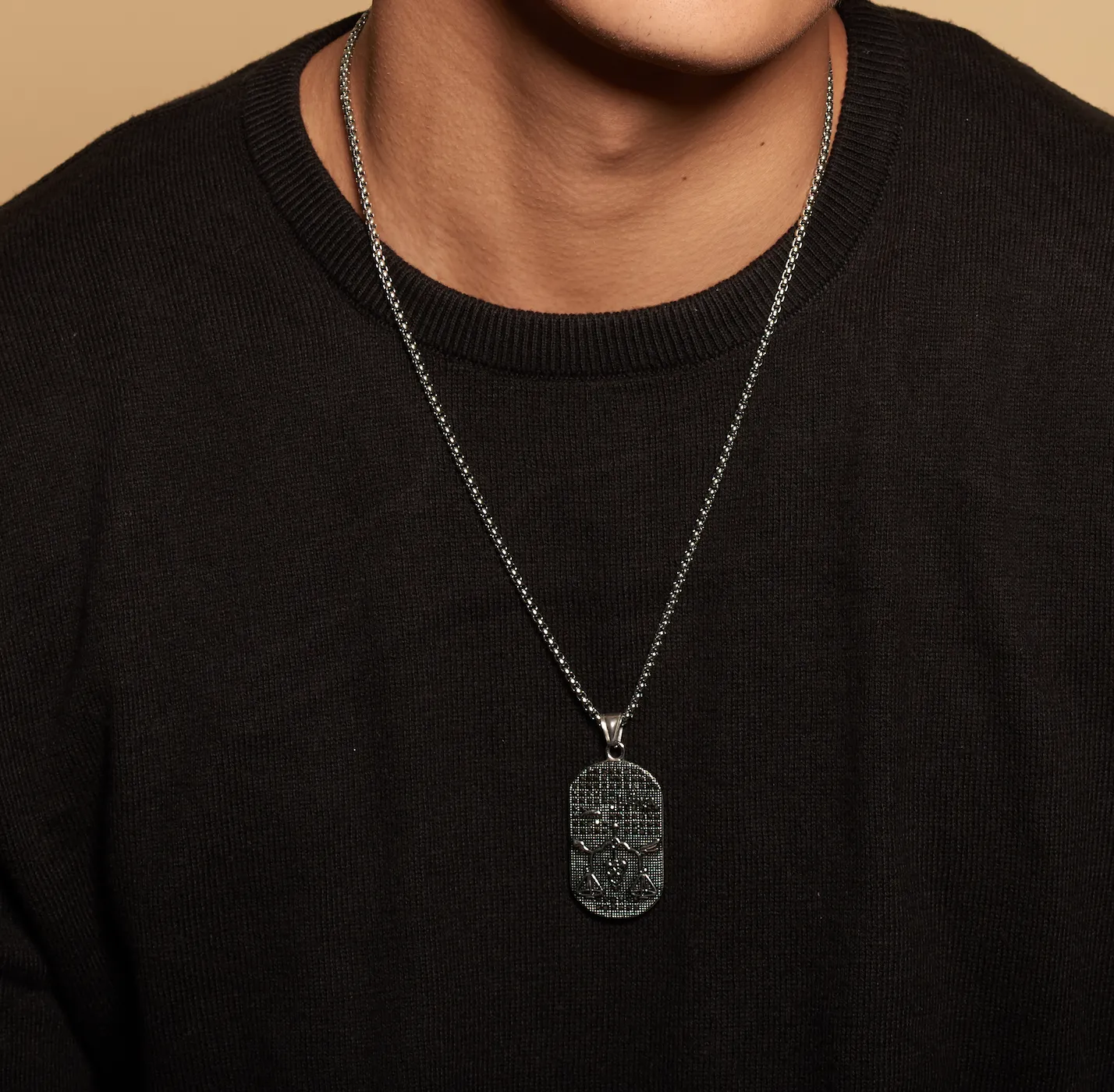 Libra 3D Dog tag necklaces