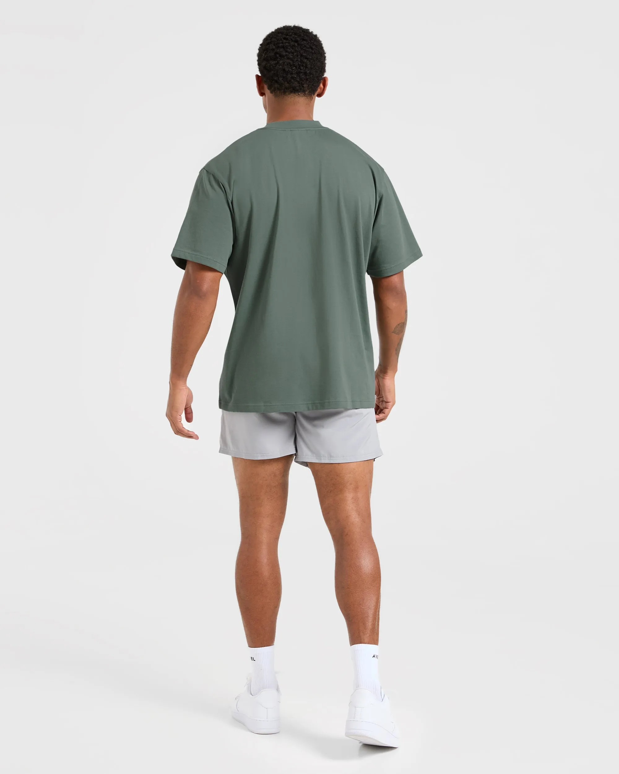 Lift Club Oversized T Shirt - Vintage Sage