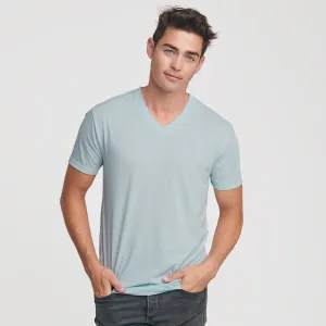 Light Blue V-Neck Tee