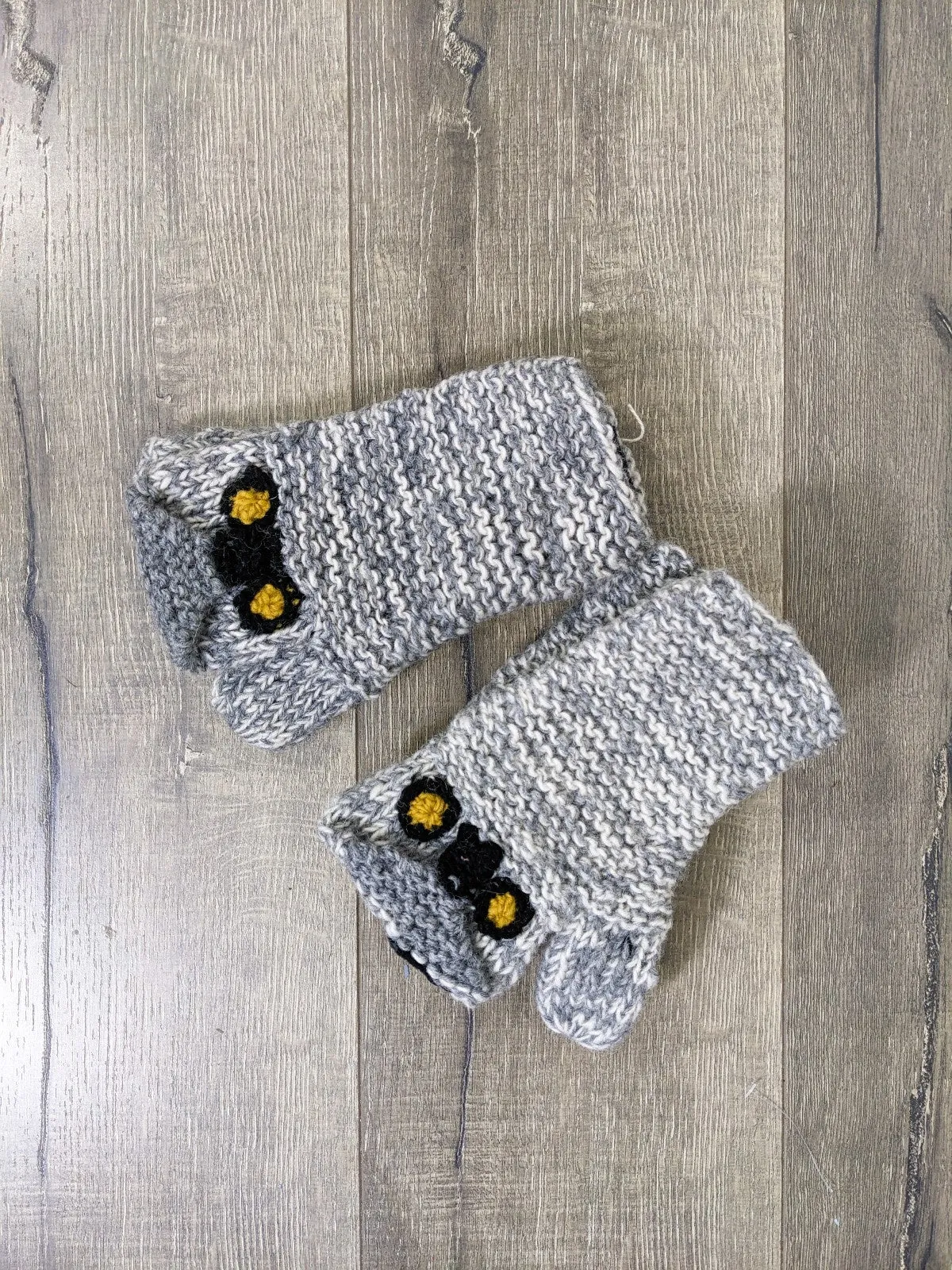Lined Owl Handwarmers