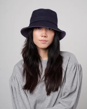 lined paper - navy/lavender