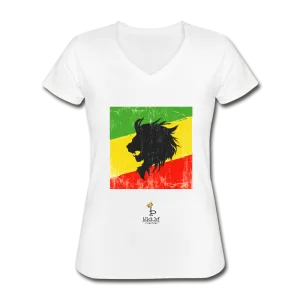 Lion of Judah - Women's V-Neck T-Shirt