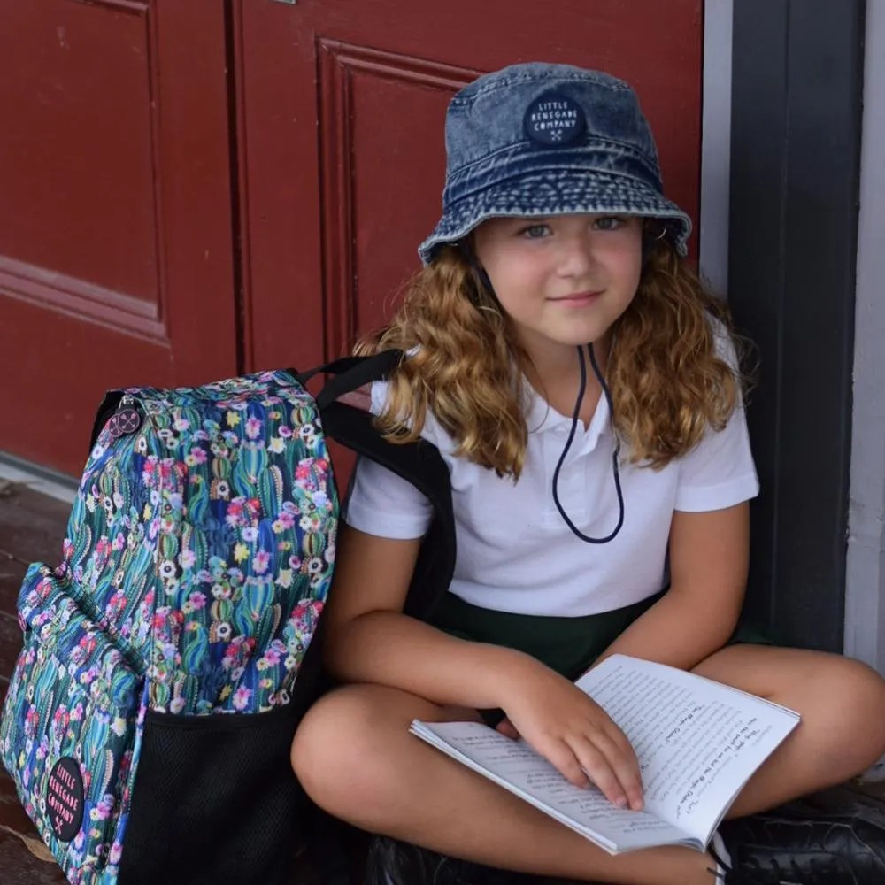 Little Renegade Company | Indigo Bucket Hat