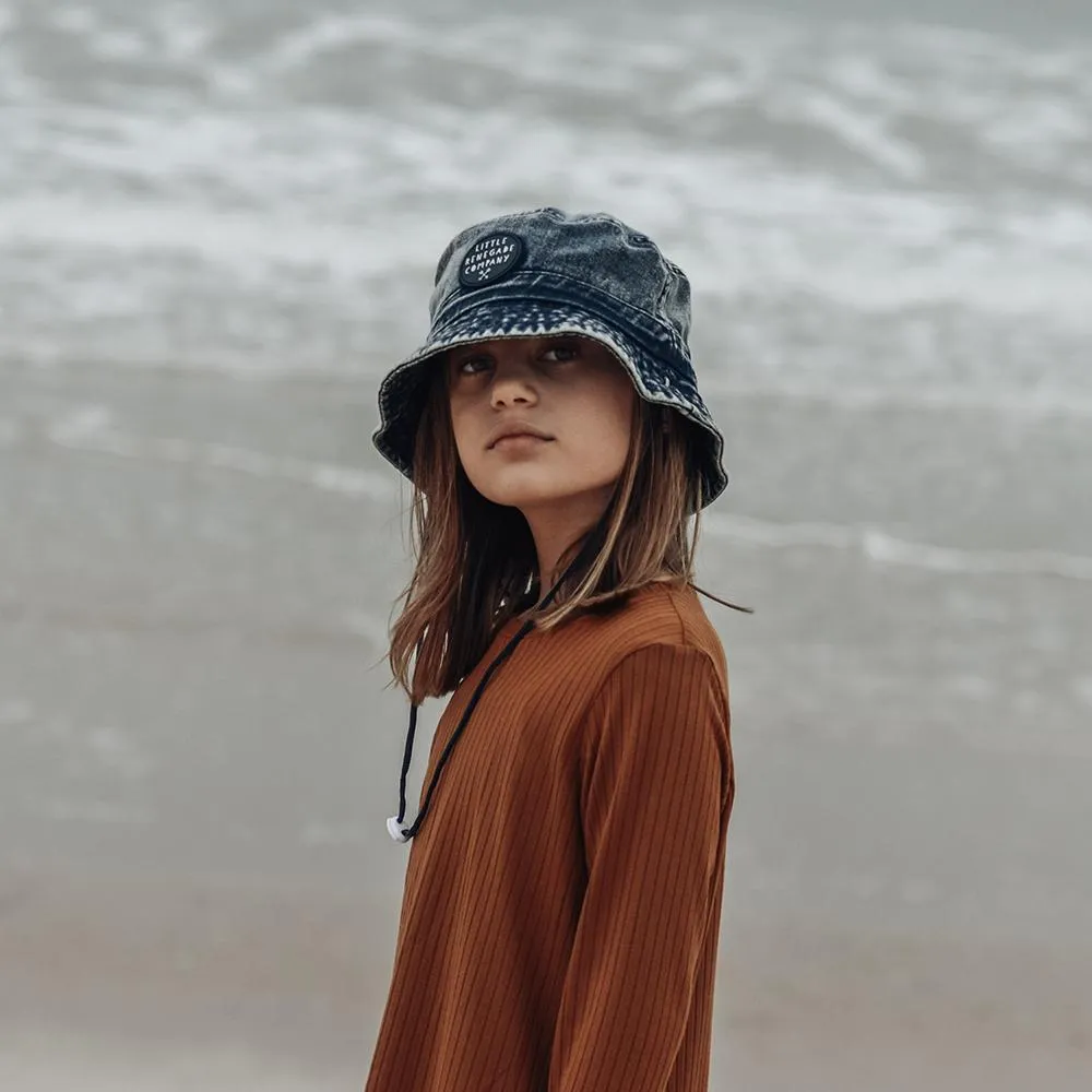 Little Renegade Company | Indigo Bucket Hat