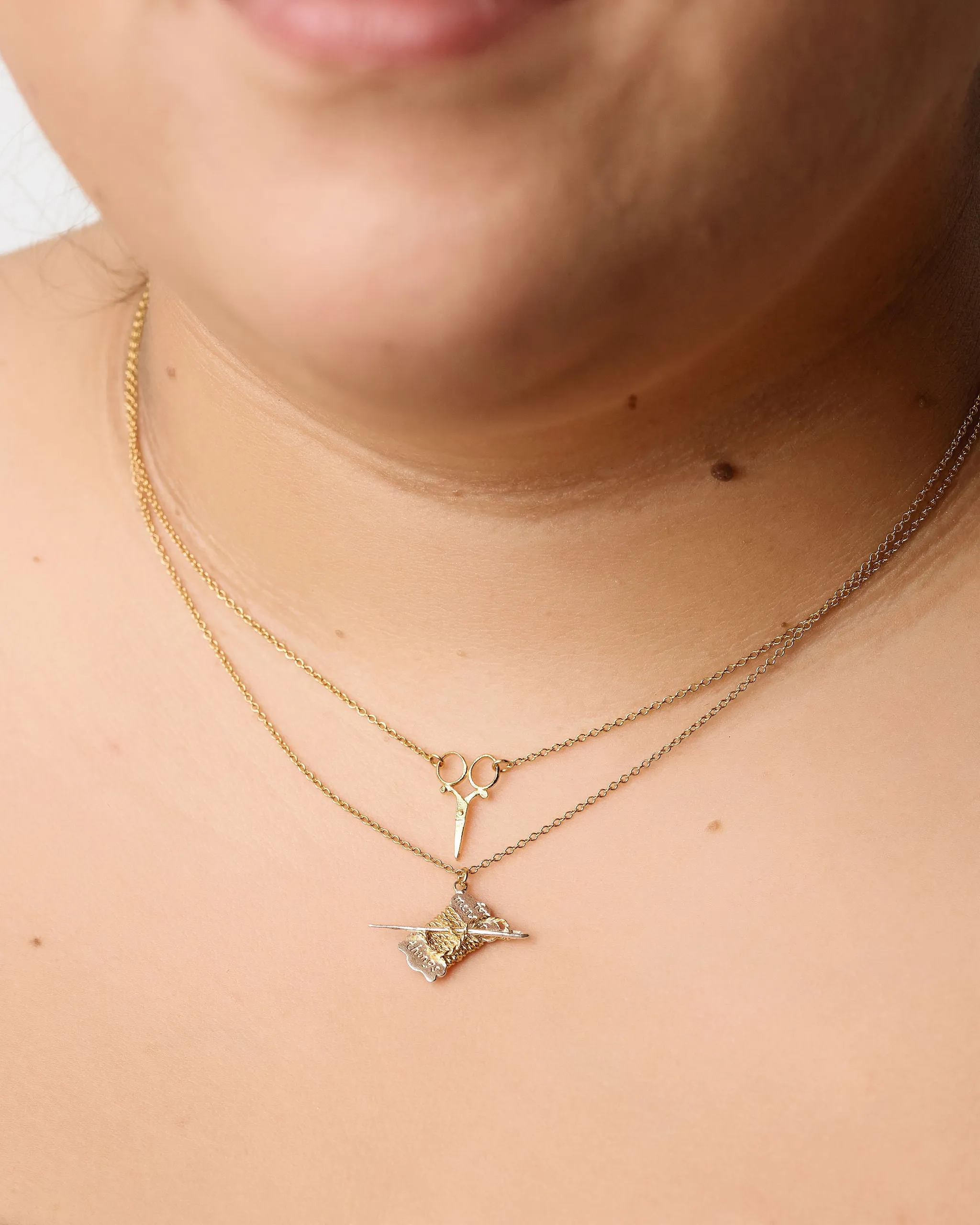 Little Sewing Scissors Necklaces