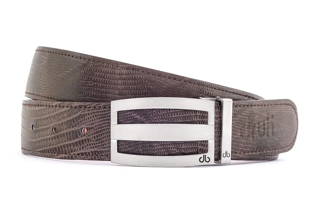 Lizard Brown Belts