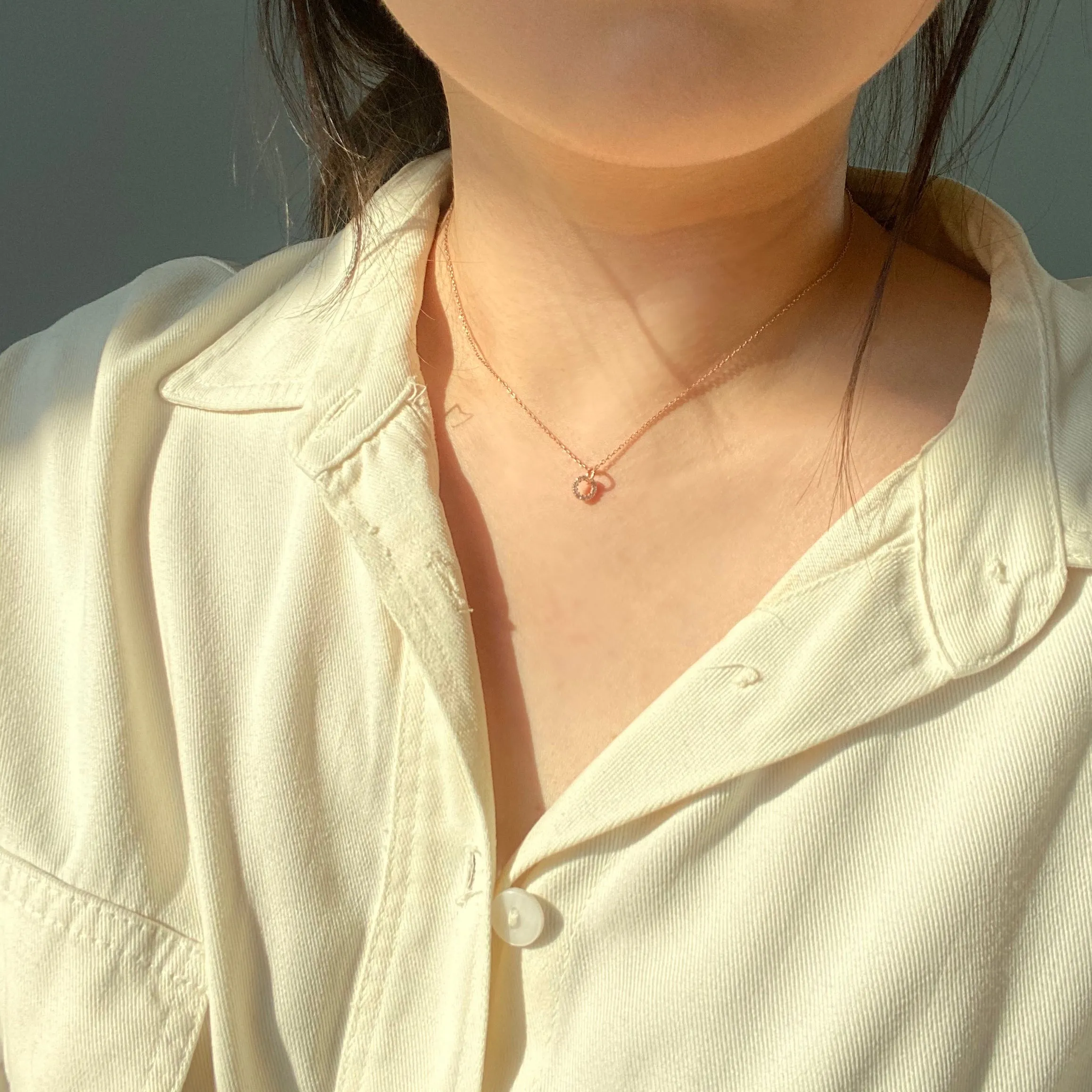 Lobelia Necklace - Rose Gold