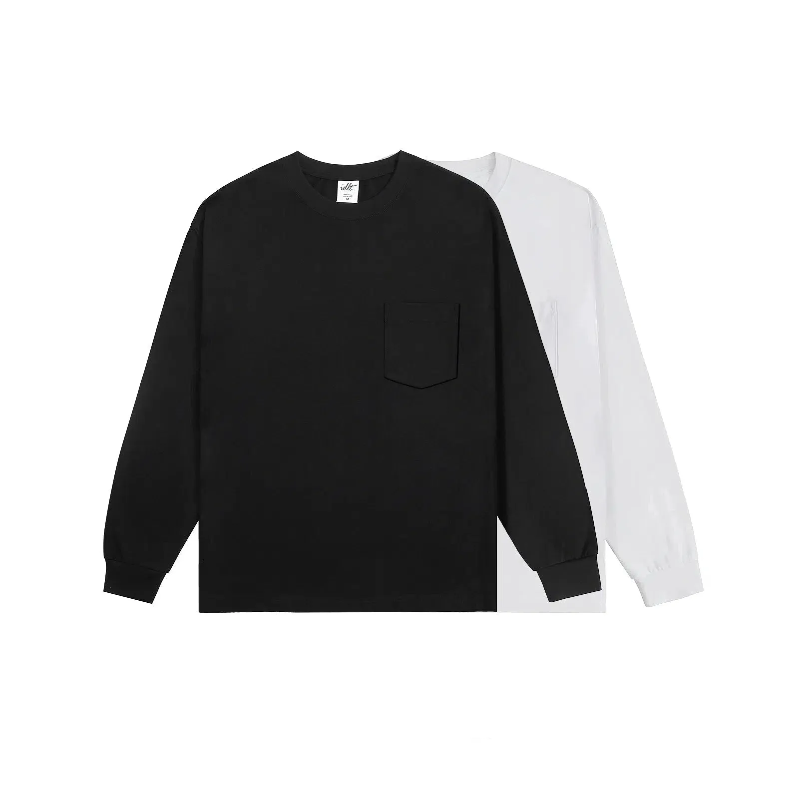 Long-sleeved Pocket Basic Shirt