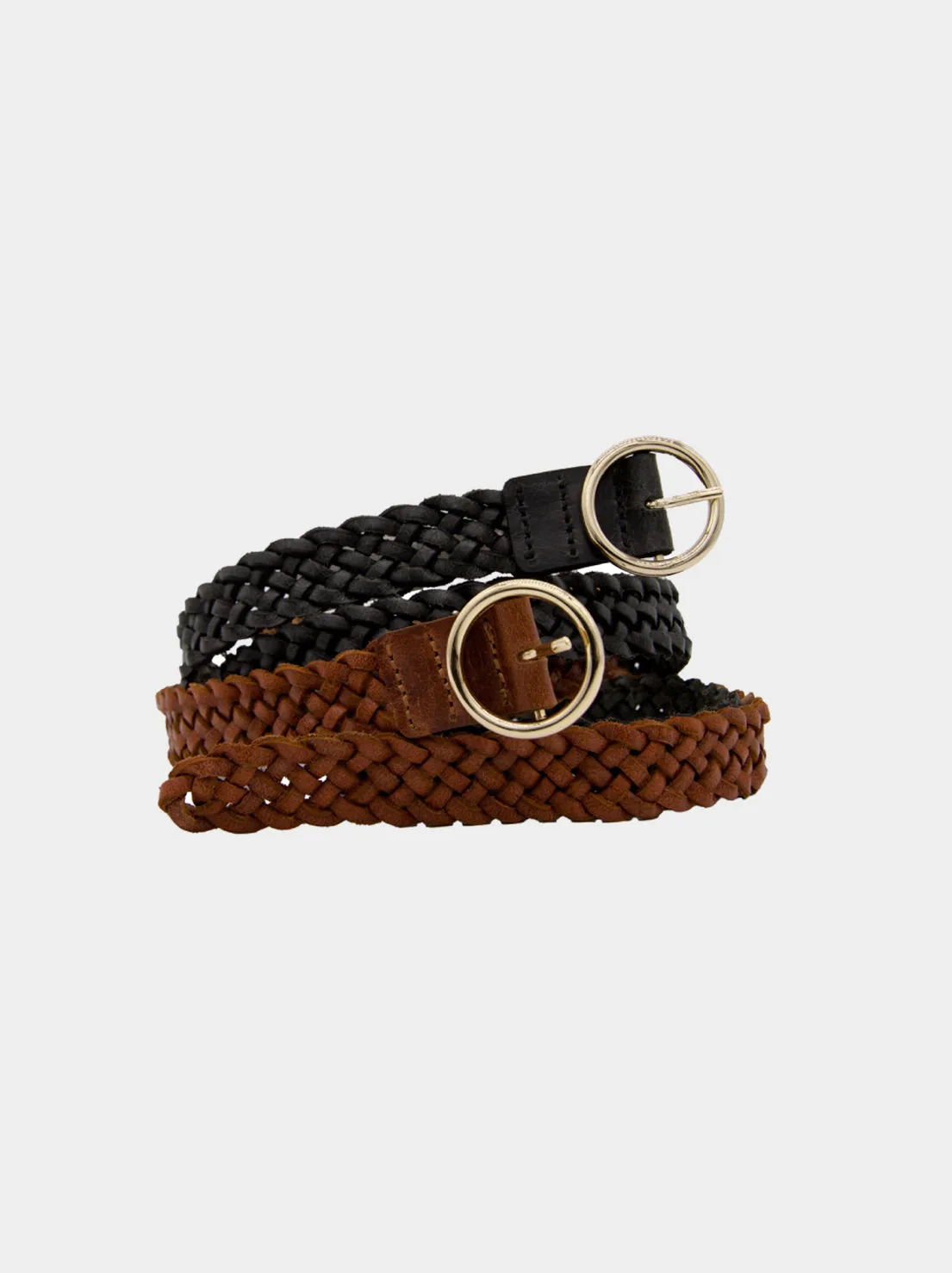 Loop Leather - Catrina Belt - Dark Tan