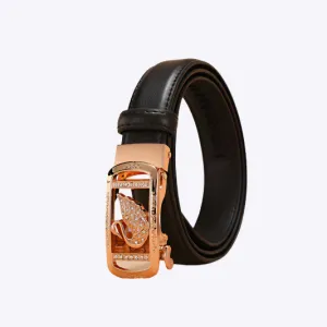 Lorraine - Chic Adjustable Leather Woman's Belt