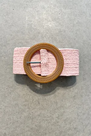 LOST   FOUND CHADWICK BELT PALE PINK