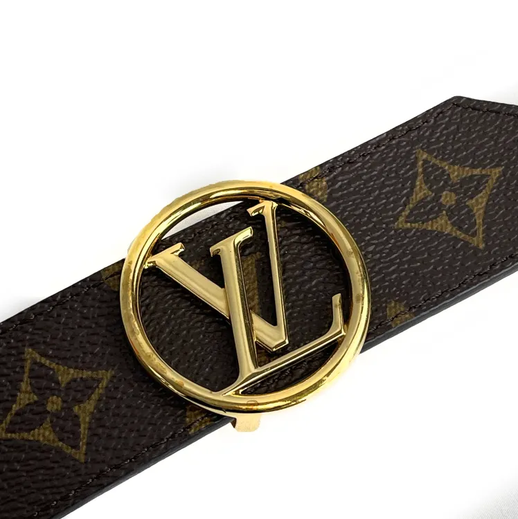 Louis Vuitton - LV Circle Reversible Monogram Canvas 90 36 Brown / Beige - Belt