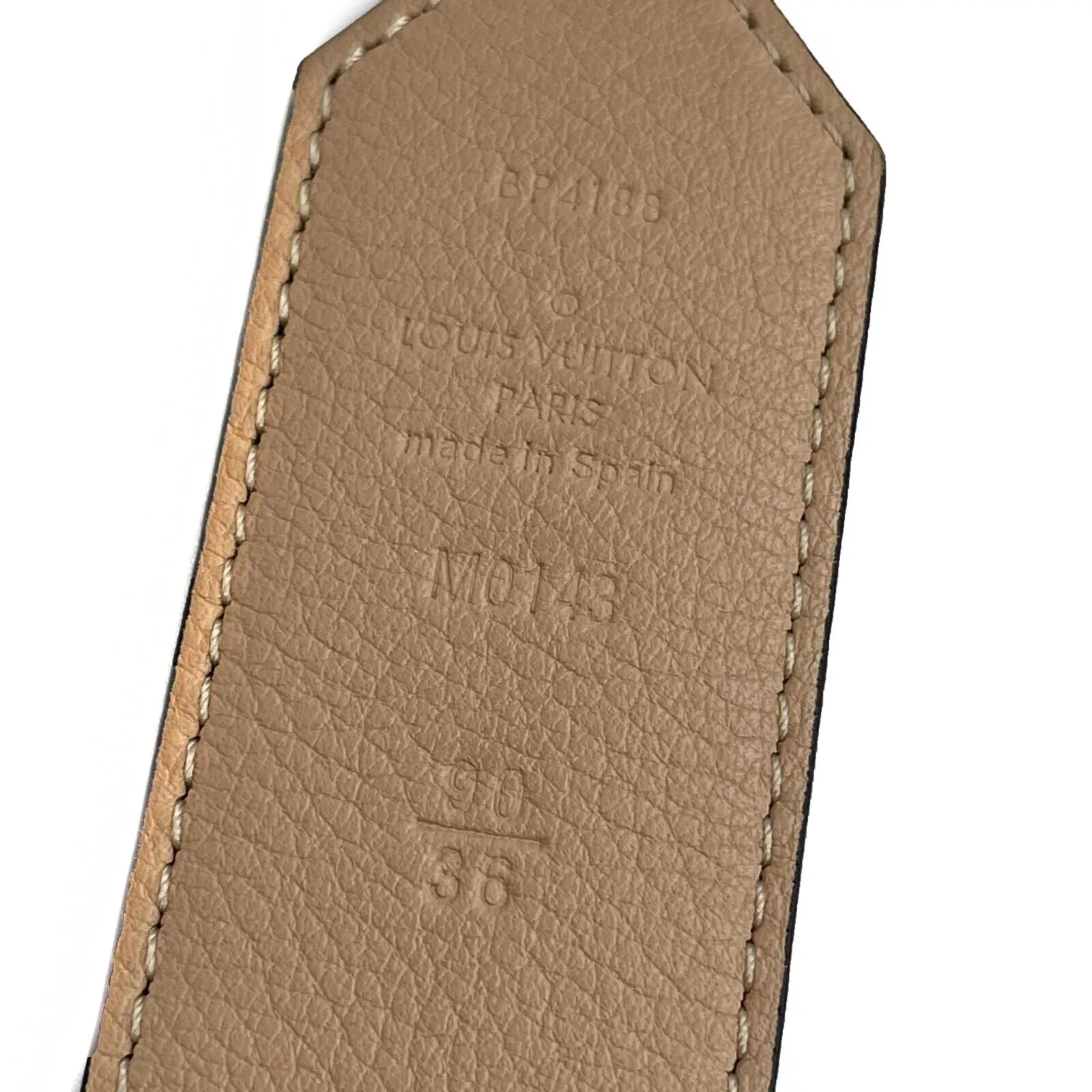 Louis Vuitton - LV Circle Reversible Monogram Canvas 90 36 Brown / Beige - Belt