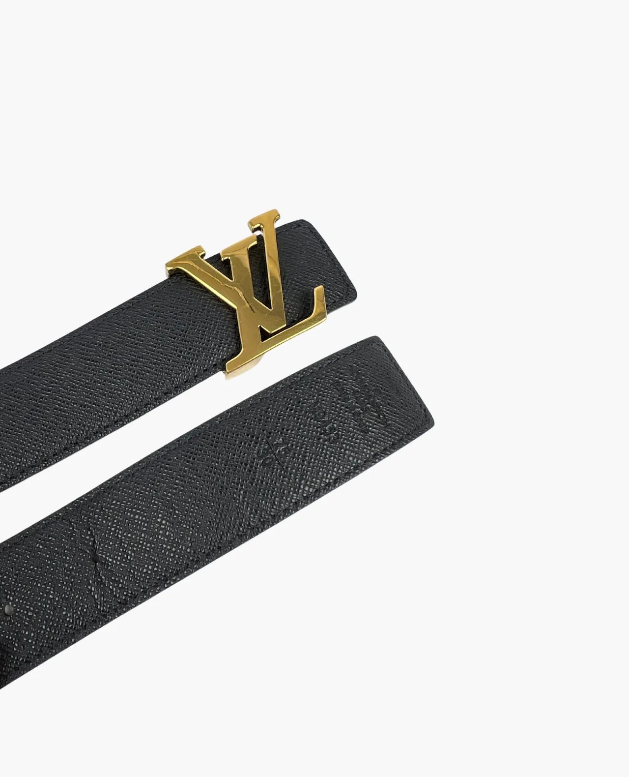 Louis Vuitton Monogram 30MM Reversible Black Belt