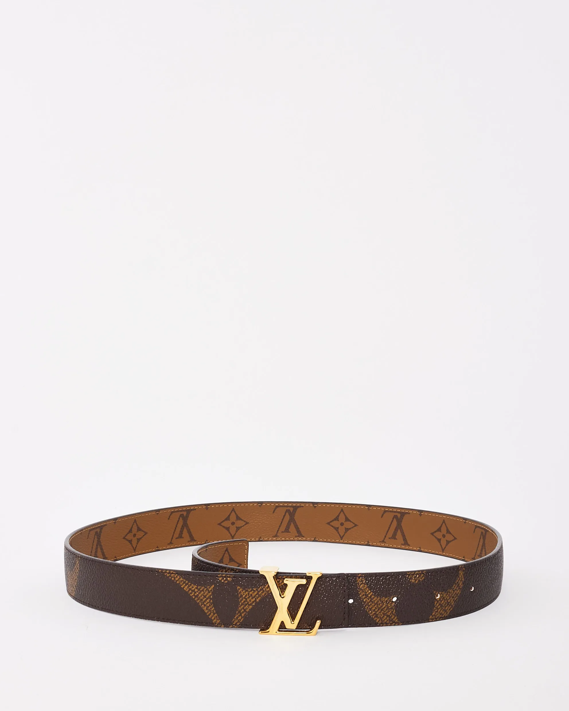 Louis Vuitton Monogram Canvas LV Iconic 30MM Reversible Belt -
