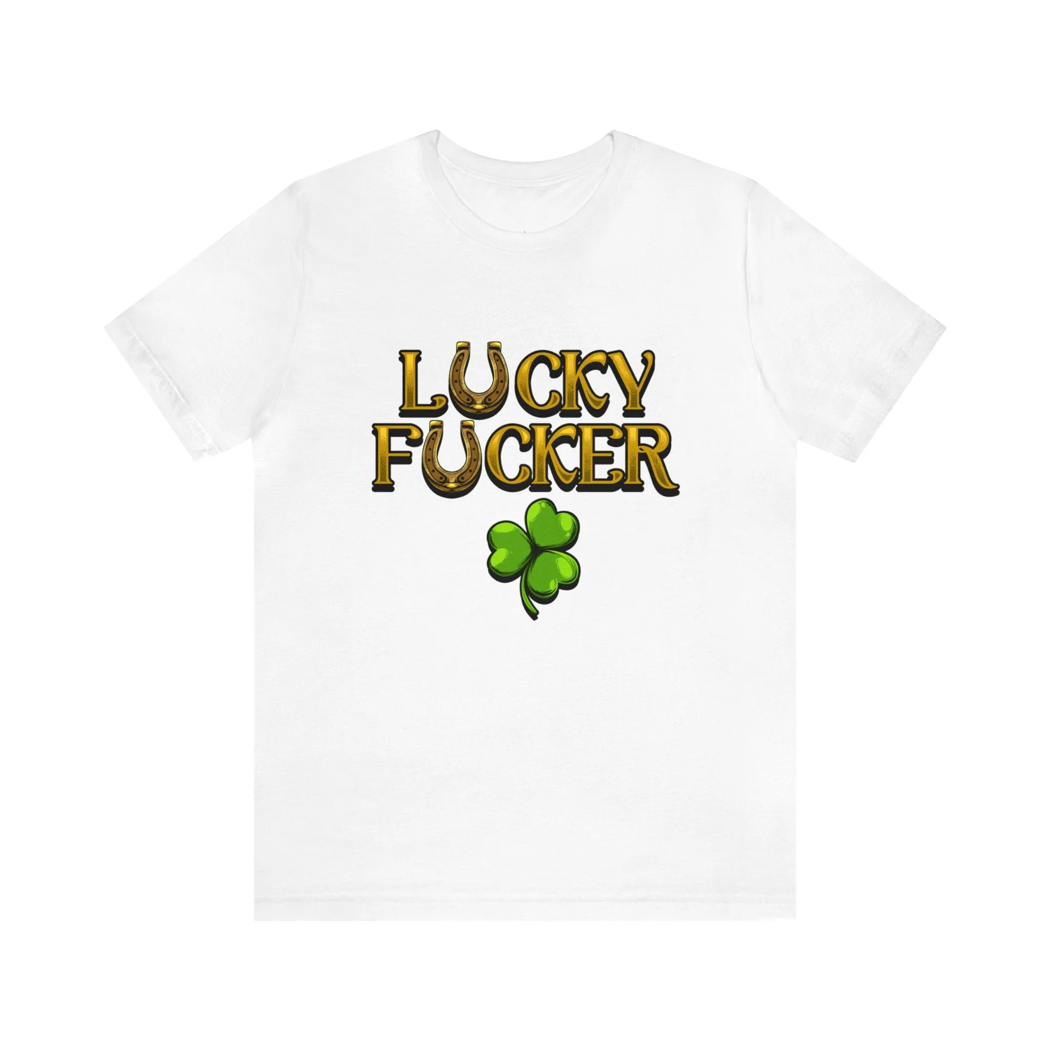 LUCKY F GOLD DELUXE TEE