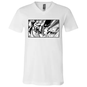 Luffy Punches Celestial Dragon V-Neck