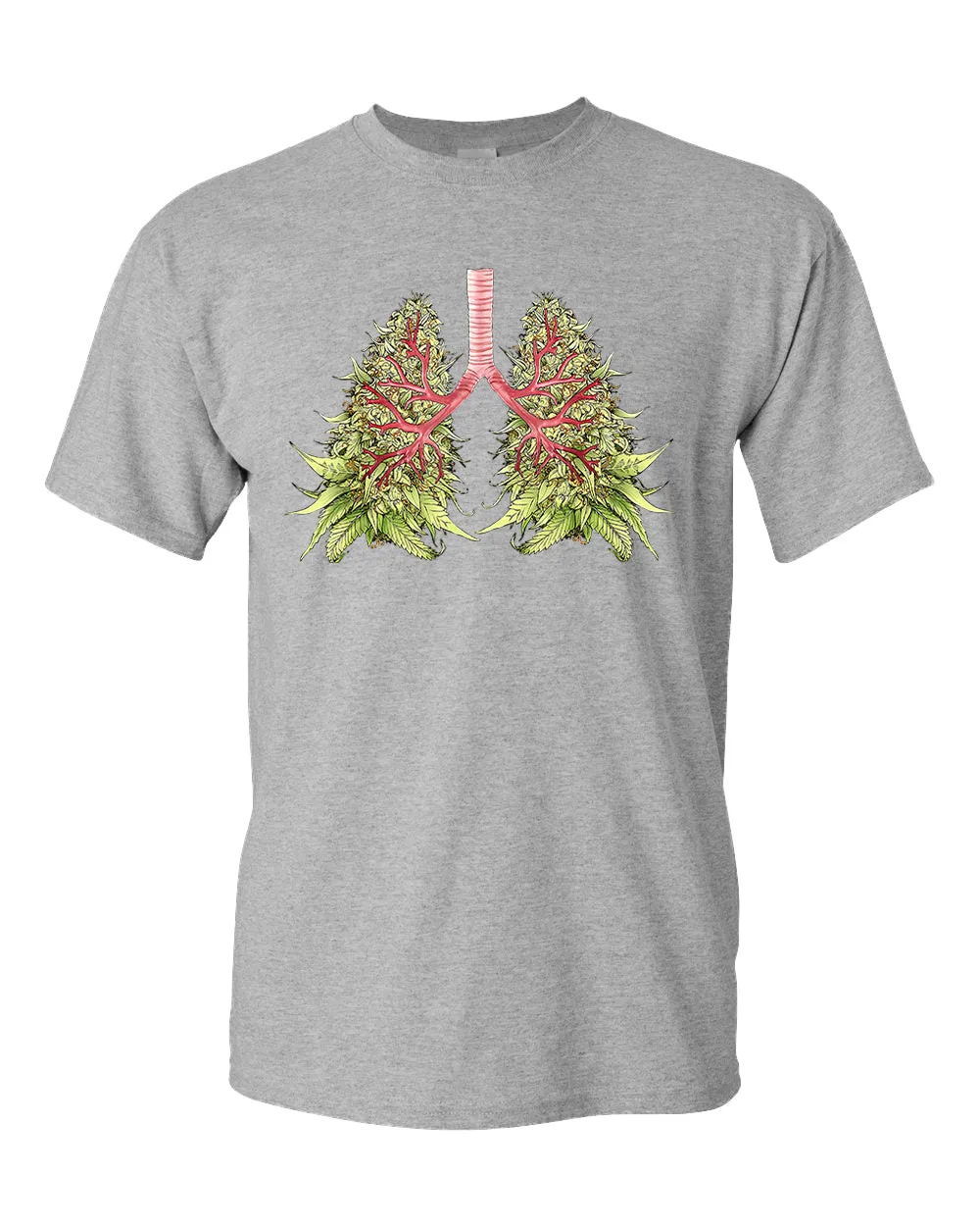 Lung leaf funny t-shirt