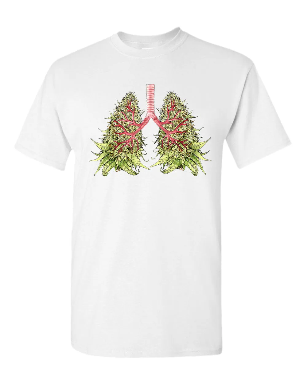 Lung leaf funny t-shirt