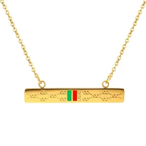 Luxury Brand Gold Color Necklace