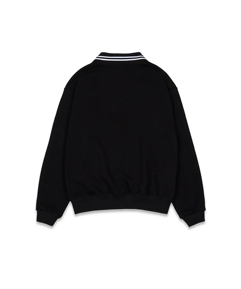 MACKY Golf: Basic Logo PK T-Shirt - Black