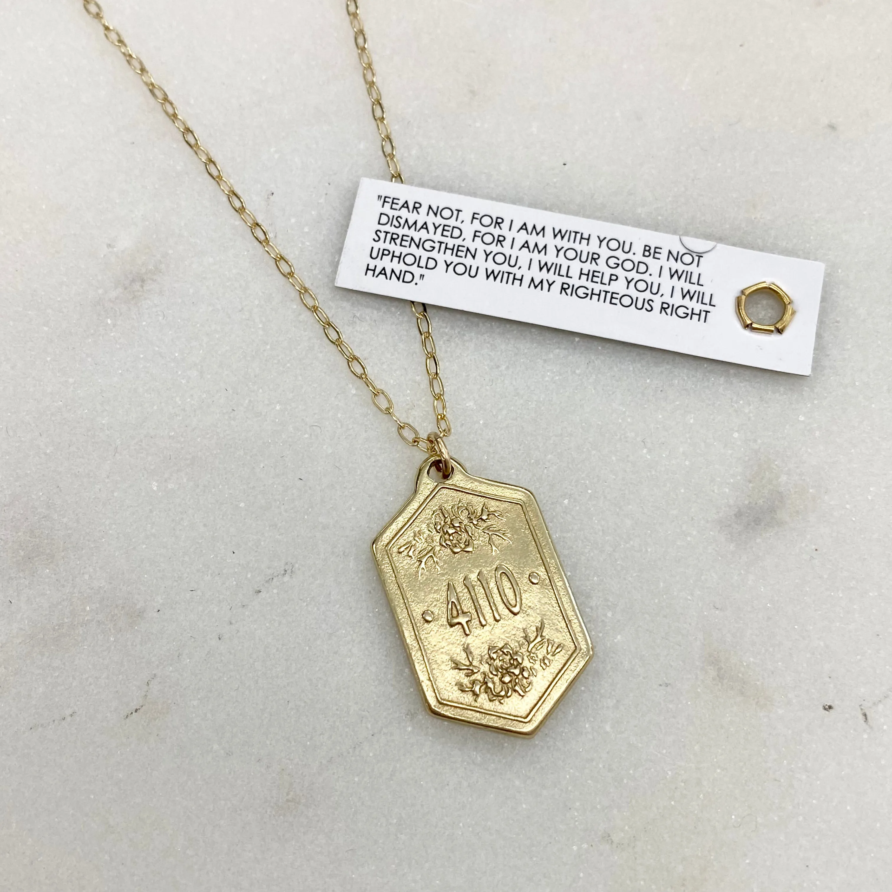 Madison Sterling Scripture Necklaces