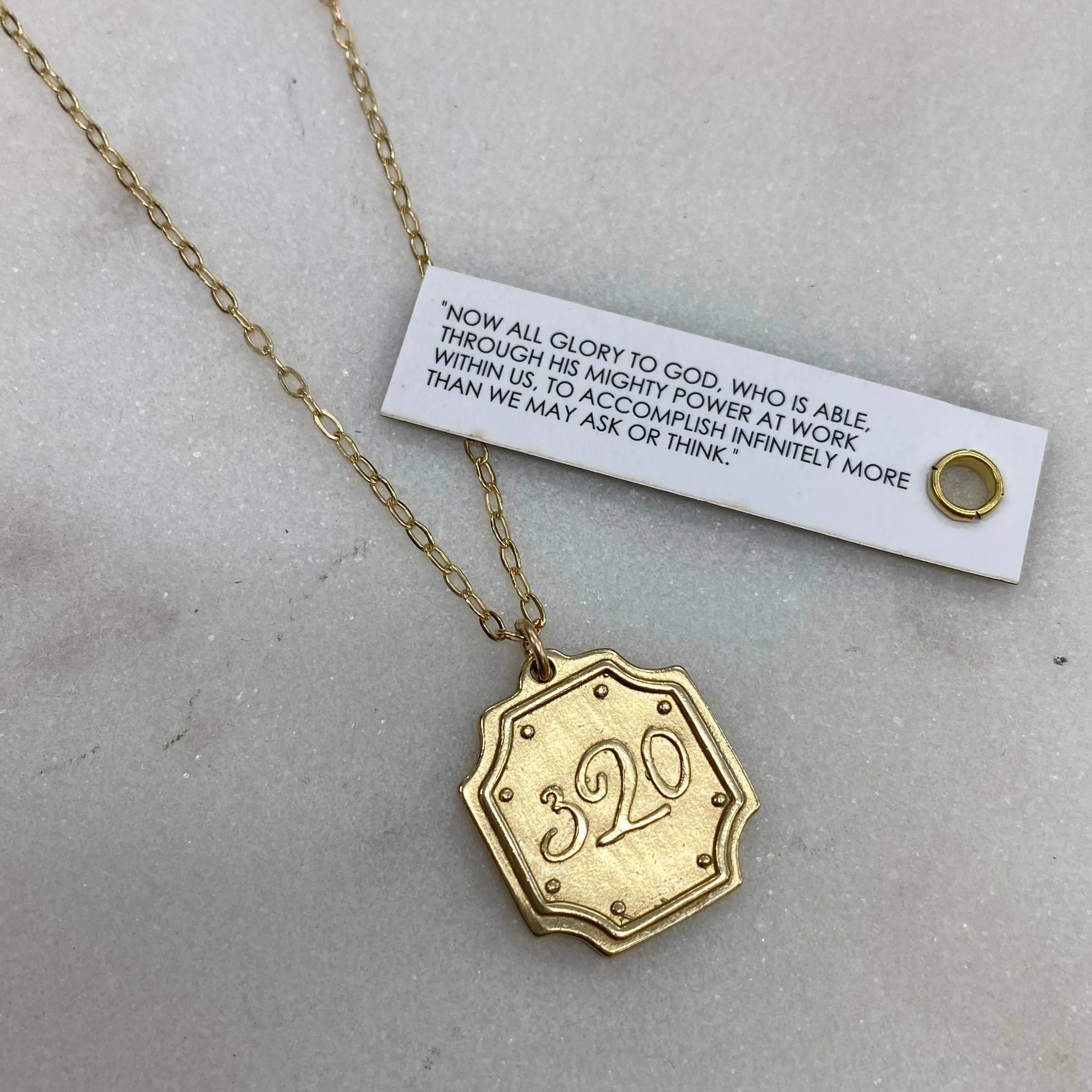 Madison Sterling Scripture Necklaces