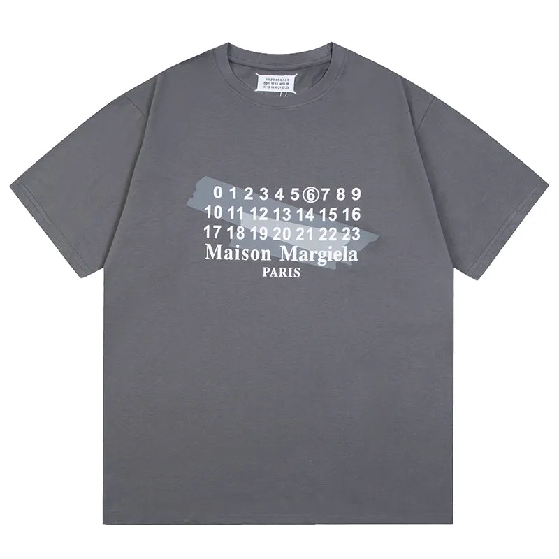 Maison Margiela Letter Logo T-Shirts