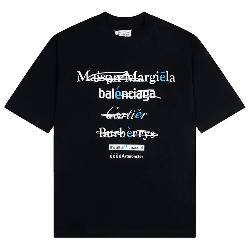 Maison Margiela Letter Printed T-Shirts