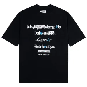 Maison Margiela Letter Printed T-Shirts