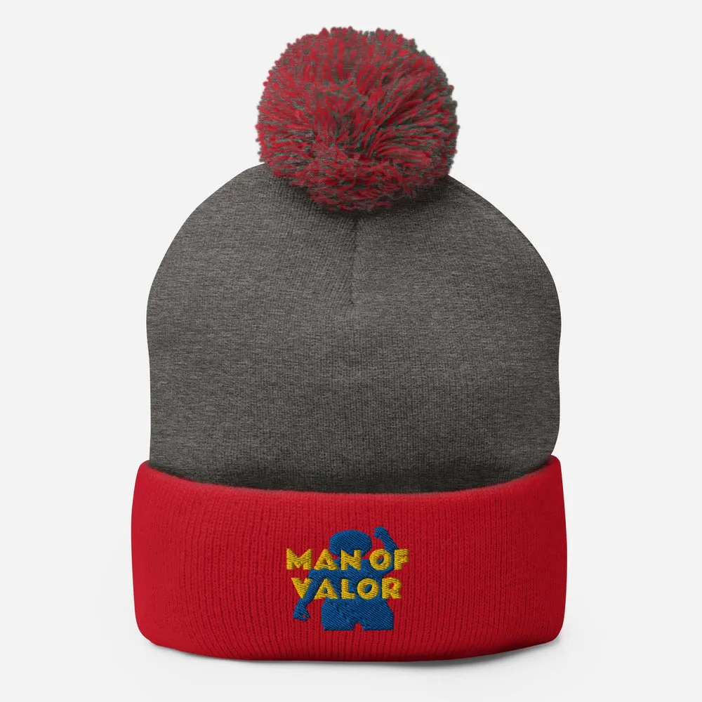 Man of Valor Pom-Pom Beanie